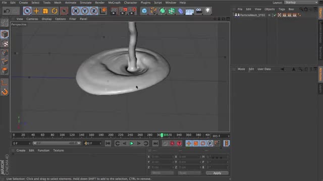 Liquids Realflow Cinema D