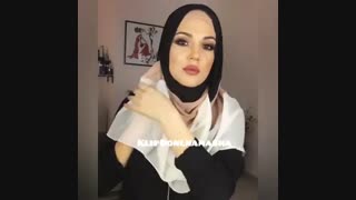 مدل بستن روسری وشال