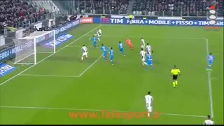 یوونتوس 3 - ناپولی 1 ؛ یک قدم تا فینال کوپا ایتالیا