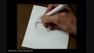 فیلم آموزش  اجزا صورت بصورت تند .