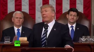 اولین سخنرانی دونالد ترامپ در کنگره آمریکا پخش کامل