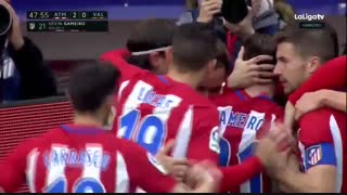 خلاصه بازی : اتلتیکومادرید 3-0 والنسیا