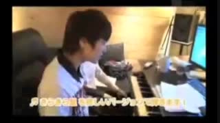 sungjong ......playing piano