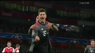خلاصه بازی : آرسنال 1 - 5 بایرن مونیخ