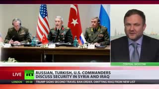 نشست فرماندهان ارتش آمریکا ترکیه روسیه درمورد داعش عراق و سوریه