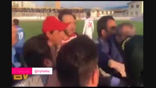 درگیری شدید مایلی کهن با مدیرعامل نساجی (غش کردن مایلی)
