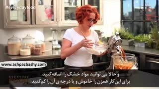 بیسکویت کره بادام زمینی و شکلات