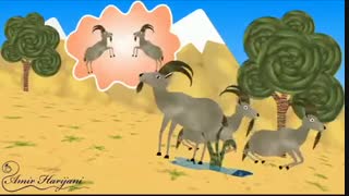 انیمیشن طنز ”جهان بینی یک بز”