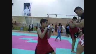 گزارش صدا و سیمای کیش از تمرینات رزمی کاران کیش