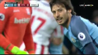 خلاصه بازی : منچسترسیتی 0 - 0 استوک‌سیتی