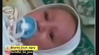 تفاوت خارجی ها و ایرانی ها در حرف زدن با بچشون