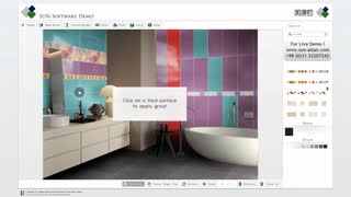 نرم افزار حرفه ای چیدمان کاشی و سرامیک سان