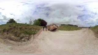 فیلم 360 درجه داخل تانک قدیمی