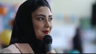 اینستاگرافی : تولد مریم معصومی در کنار بچه های سندروم دان