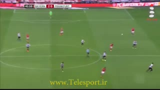 بایرن مونیخ 3 - فرانکفورت 0 ؛ اقتدار بیش از پیش صدرنشین