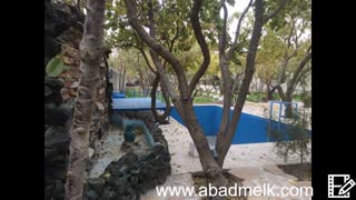 باغ ویلا ۱۴۰۰ متری در ابراهیم آباد