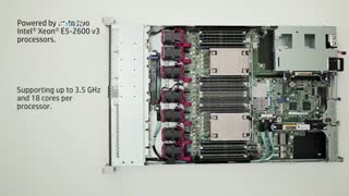 آشنایی با سرور HP ProLiant DL360 Gen9 Server