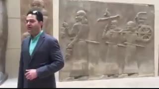 خواندن سرود ای ایران در موزه لوور فرانسه