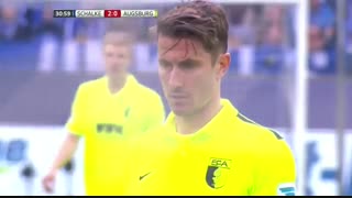 خلاصه بازی : شالکه 3 -  0  آگزبورگ