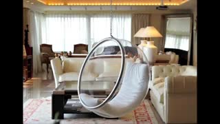 تابراحتی حبابی - صندلی ریلکسی شیشه ای مبلمان لوکس فضای باز