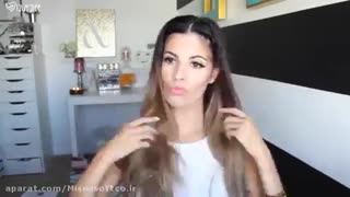 15مدل مو آسان بدون سشوار و ابزار