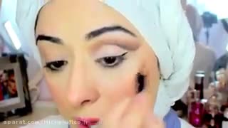 آموزش کشیدن سایه چشم با قاشق