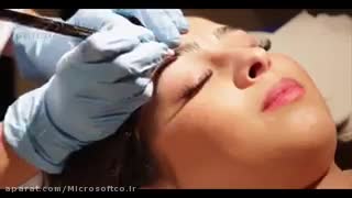 آموزش هاشور ابرو - 1