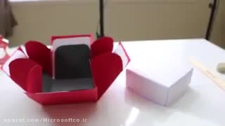 آموزش ساخت جعبه کادویی - 1