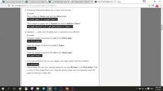 مدیریت ابزارک ها با Widget Logic