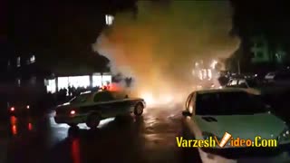 حمله به خودروی پلیس مشهدبانارنجک دستی