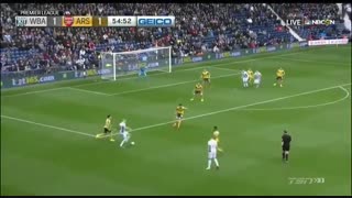 خلاصه بازی :  وست برومویچ 3 - 1 آرسنال