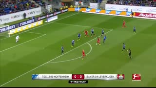 خلاصه بازی : هافن هایم 1 - 0 بایرلورکوزن