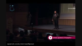 استندآپ کمدی رضا احسان پور-درباره جنگ