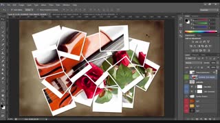 آموزش تک تک کردن عکس