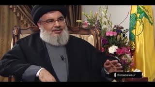 گپ و گفت صمیمی با سید حسن نصراله در مورد زندگی شخصیش