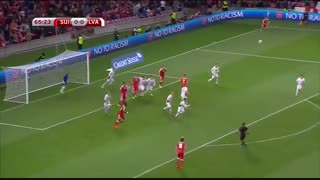 خلاصه بازی :  سوئیس 1 - 0  لتونی