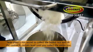 دیگ چلوپز صنعتی | نحوه کار کردن با دیگ چلوپز صنعتی