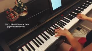 exo the winters tale.piano cover