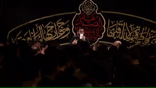 مداحی گریه دار حاج حسین سیب سرخی