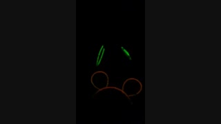 تل خرگوشی نورانی نوری بلک لایت - www.erosshop.ir