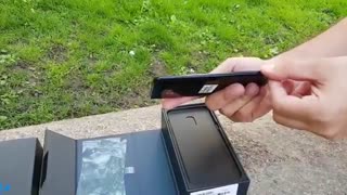 آنباکس samsung galaxy s8 plus