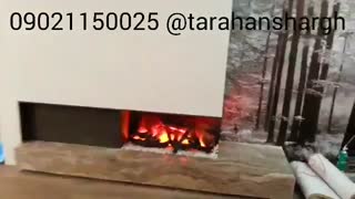 شومینه بخار هیدرواکسی شرکت طراحان شرق