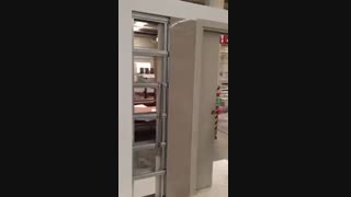 درب ضد سرقت طرح دیوار بازشو