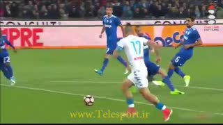 ناپولی 1 - یوونتوس 1 ؛ توقف صدرنشین مقابل تیم سوم جدول