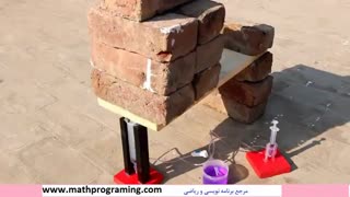 ساخت جک هیدرولیک قدرتمند با چند تا سرنگ!!!