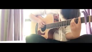 K.A.R.D - ♧Don't  Recall♧ Guitar cover (کاور آهنگ دونت ریکال با گیتار)فوق العاده قشنگه ♡×♡ تقدیمی نوتلای کیوتم