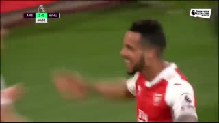 خلاصه بازی : آرسنال 3 - 0  وستهام