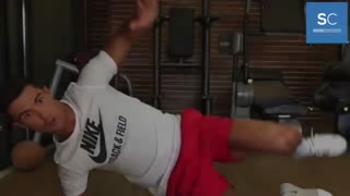 تمرینات آمادگی جسمانی کریستیانو رونالدو