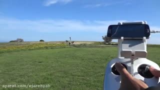 تست کوادروتور Inspire 1 پس از تعمیر توسط DJI