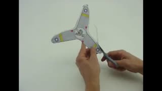 ساخت بومرنگ در ۵ دقیقه خیلی اسان